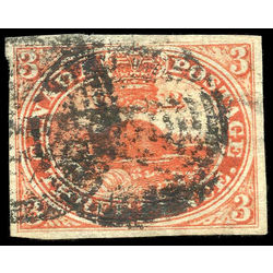 canada stamp 4 beaver 3d 1852 u vf 019