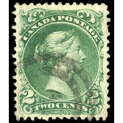 canada stamp 24b queen victoria 2 1868 u vf 006