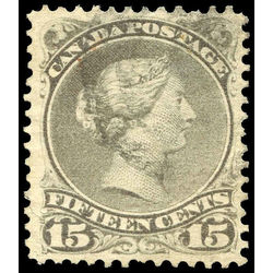 canada stamp 29a queen victoria 15 1874 u vf 006