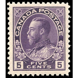 canada stamp 112a king george v 5 1924 m xfnh 002