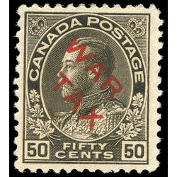 canada stamp mr war tax mr2d war tax 50 1915 m f vf 004