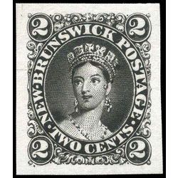 new brunswick stamp 7tcii queen victoria 2 1863