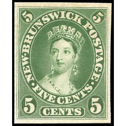 new brunswick stamp 8p queen victoria 5 1860
