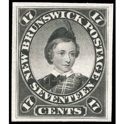 new brunswick stamp 11p prince of wales 17 1860