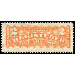 canada stamp f registration f1 registered stamp 2 1875 m vf 007