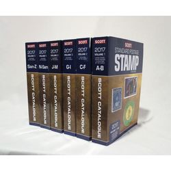 2017 scott standard postage stamp catalog set volume 1 6