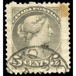 canada stamp 42 queen victoria 5 1888 u vf 011