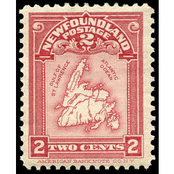 newfoundland stamp 86 map of newfoundland 2 1908