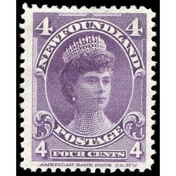 newfoundland stamp 84 duchess of york 4 1901