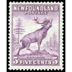 newfoundland stamp 191a caribou 5 1932