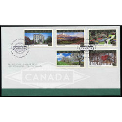 canada stamp 1903 tourist attractions 2001 FDC