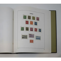 canada mint collection in davo album