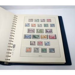 lindner canada album and slipcase with mint stamps