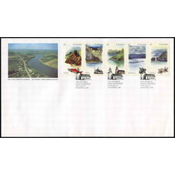 canada stamp 1489a heritage rivers 3 1993 FDC