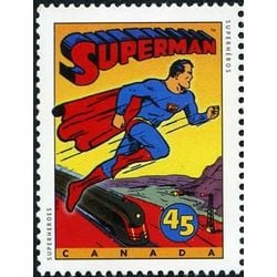 canada stamp 1579 superman drawing by joe shuster 45 1995