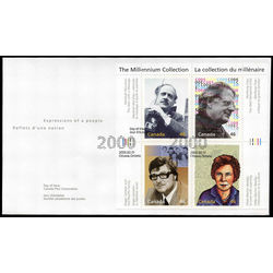 canada stamp 1829 great thinkers 2000 fdc 001