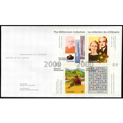 canada stamp 1830 a tradition of generosity 2000 fdc 001