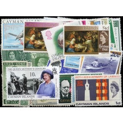 cayman islands stamp packet