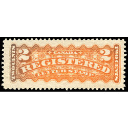 canada stamp f registration f1 registered stamp 2 1875 m vf 005