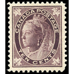 canada stamp 73 queen victoria 10 1897