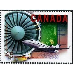 canada stamp 1596 aerospace technology 45 1996