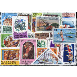 grenada grenadines stamp packet