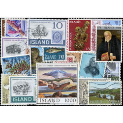 iceland stamp packet