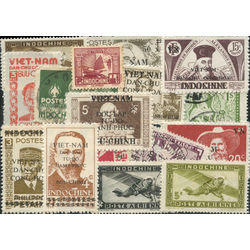 indo china stamp packet