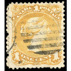 canada stamp 23 queen victoria 1 1869 u vf 014