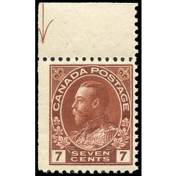 canada stamp 114b king george v 7 1924 m fnh 001