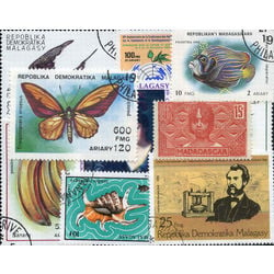 madagascar malagasy stamp packet
