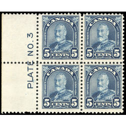 canada stamp 170 king george v 5 1930 pb fnh 003