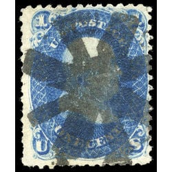 us stamp postage issues 63b franklin 1 1861 u def 002