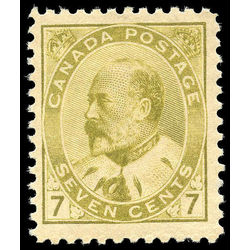 canada stamp 92 edward vii 7 1903 m vfnh 008