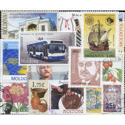 moldova stamp packet