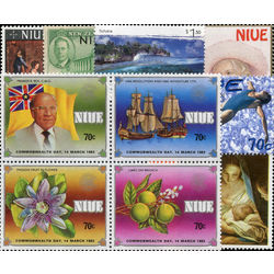 niue stamp packet