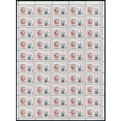 canada stamp 422 manitoba prairie crocus 5 1965 m pane bl
