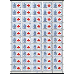 canada stamp 429a canada maple leaf 5 1966 m pane bl