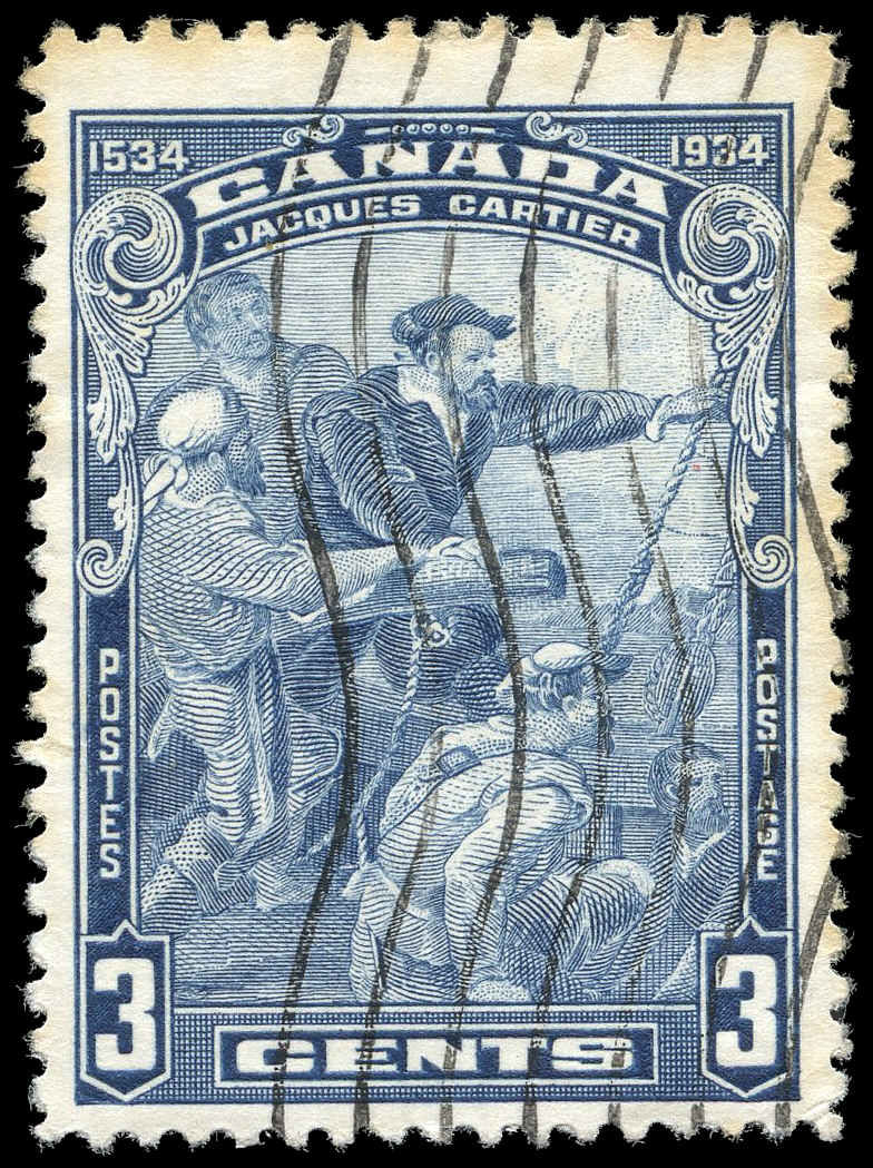 canada jacques cartier stamp