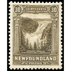 newfoundland stamp 182 grand falls 30 1931