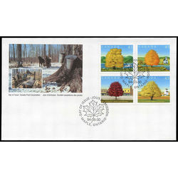 canada stamp 1524 canada day maple trees 1994 fdc 001