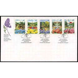 canada stamp 1315a public gardens 1991 FDC