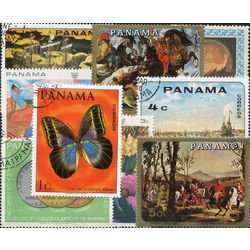 panama stamp packet