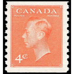 canada stamp 310 king george vi 4 1951