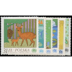 poland stamp 2556 2561 10th anniv of un conference on human environment stockholm 1983