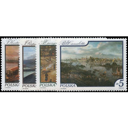 poland stamp 2624 2627 paintings 1984
