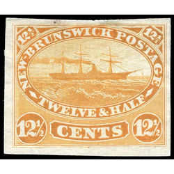 new brunswick stamp 10tci steamship 12 1860