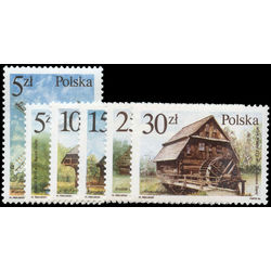 poland stamp 2767 2772 17th 20th cent architecture 1986