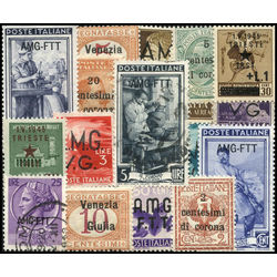 trieste stamp packet