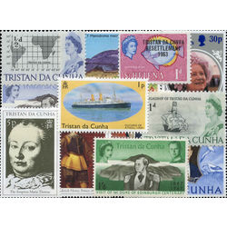 tristan da cunha stamp packet